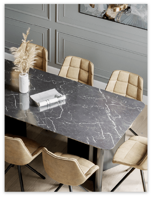 #CODE Dining Marble Material’s Name/Services